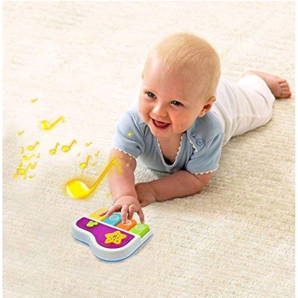 Kids Musical Piano Toy Toddler Learning Numbers 1-4 Star Musical Note Colorful - Picture 4 of 6